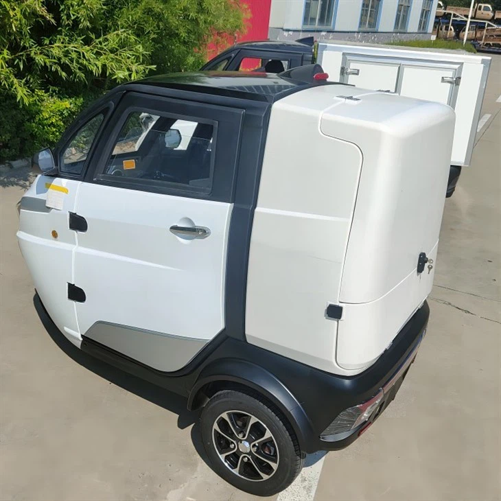 EEC 3-wheel Micro Electric Delivery Car For Pizza