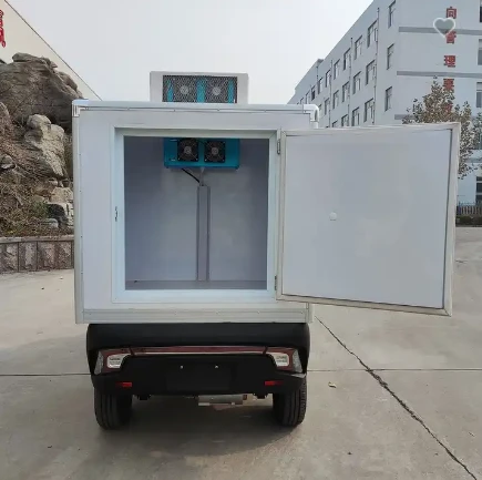 Small Battery-Powered Refrigerated Truck Lightweight Electric Commercial Vehicles Small Battery-Powered Refrigerated Truck Lightweight Electric Commercial Vehicles